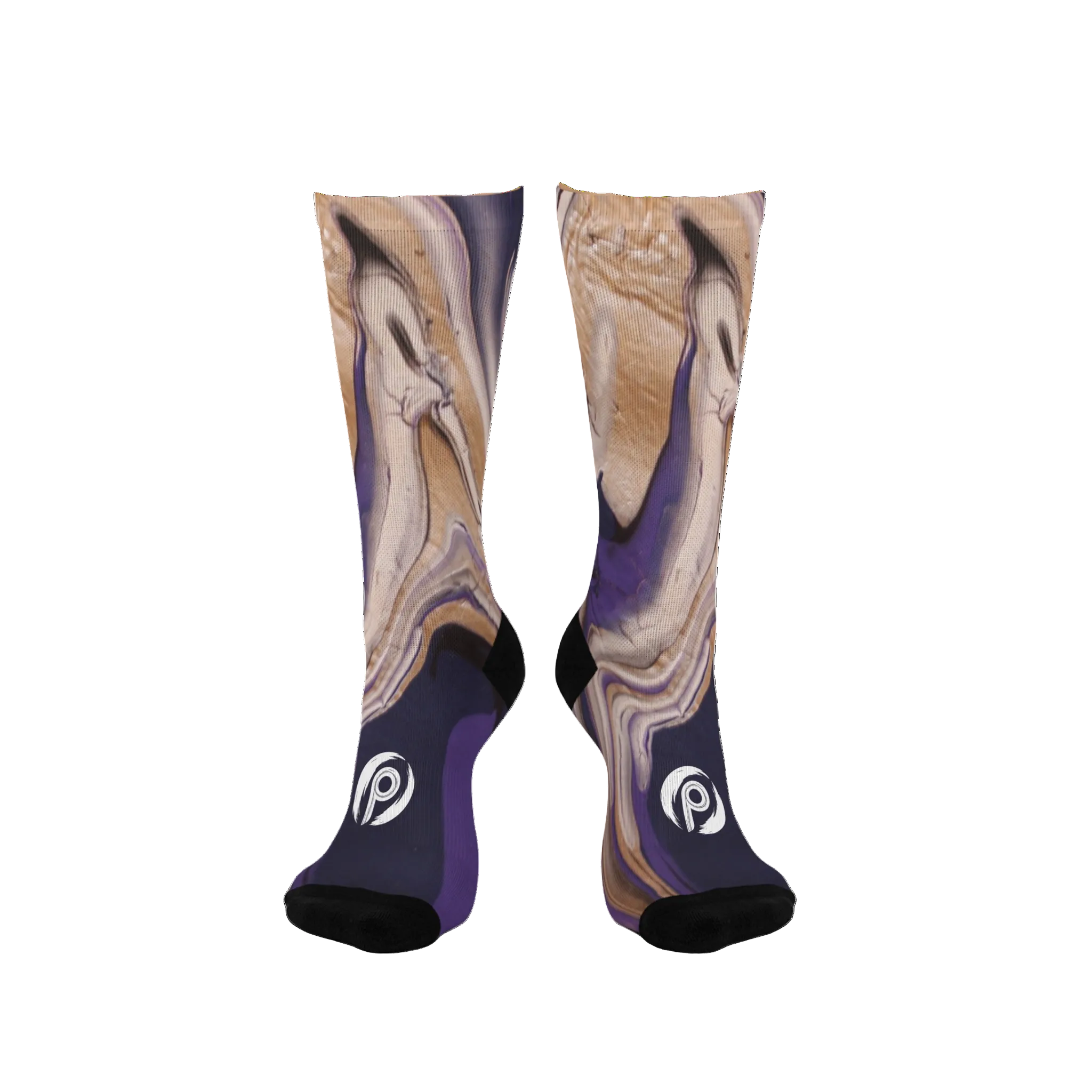 Art Socks | 'Amethyst'